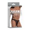 male power String BONG THONG Noir